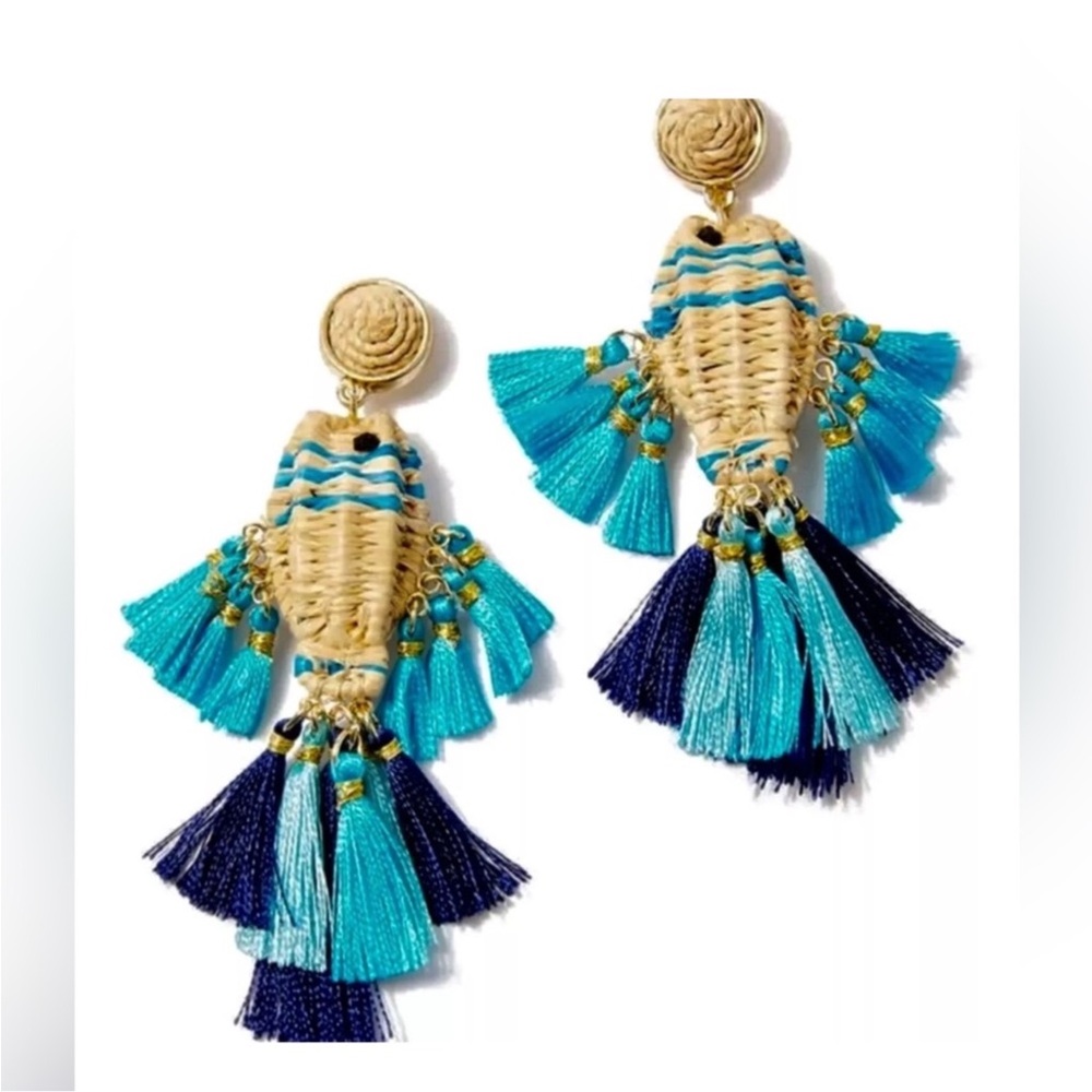 NEW Lilly Pulitzer Fish Earrings